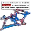 BRCatWPark Aluminium Shock Tower Shock Mounts Upgrades Part for 1/10 Slash Rustler Stampede Jato 4X4 (VXL)(BL-2s) 4WD,F0rd Fiesta ST Rally (VXL)(BL-2s),RC Front Rear Shock Mounts Hops Up,Colorful view 3