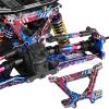 BRCatWPark Aluminium Shock Tower Shock Mounts Upgrades Part for 1/10 Slash Rustler Stampede Jato 4X4 (VXL)(BL-2s) 4WD,F0rd Fiesta ST Rally (VXL)(BL-2s),RC Front Rear Shock Mounts Hops Up,Colorful view 4