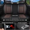 Cscevt Leather Seat Covers for Chevrolet Chevy Traverse Limited 2024,Premium Car Seat Covers Full Set,Waterproof Car Seat Protectors with Airbag,Comfort Interior Cover Seats for Cars(Black+Brown) view 4