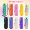 10 Pcs Little Ouchies Pain Fidget, Pain stim Toys, Portable Pain Stim Fidget Keychain for Adults 3D Printed Spiky Grippie Stim Key Pendant for Anxiety Relief Positive, Novelty Gifts for Friends view 2