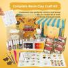 iLAND Crafts Kits for Teens Women Adults Air Dry Clay Kits of Teen Crafts for Girls Ages 11-14 Date Night Family Games Realistic 1/12 Scale Accessories DIY Dollhouse Mini Food Creative Birthday Gift view 2
