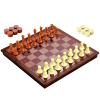 13 Inch Chess Set and Magnetic Chess Board  2-in-1 Foldable Plastic Travel Board Game, Classic Strategy Toy for Kids, Adults, Beginners and Tournament Players view 1
