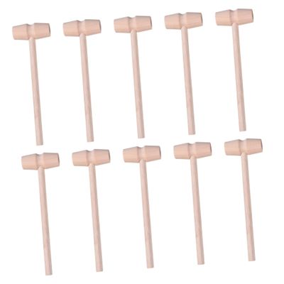Healifty 10pcs Funny Hitting Hammer for Boys and Girls Mini Hammer for Boy Girl Toys Crafts
