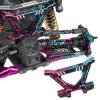BRCatWPark Aluminium Shock Tower Shock Mounts Upgrades Part for 1/10 Slash Rustler Stampede Jato 4X4 (VXL)(BL-2s) 4WD,F0rd Fiesta ST Rally (VXL)(BL-2s),RC Front Rear Shock Mounts Hops Up,Colour view 4