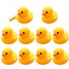10Pcs No Hole Yellow Rubber Ducks Bath Duck Toys for Toddlers Boys Girls,Mold Free Yellow Ducky in Bulk Mini Ducks Baby Shower Duck Decorations Party Favors view 1