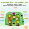 YOHOOLYO Whack A Mole Game for Toddlers, Interactive Pounding Toy for 3 Year Old Boys and Girls, Educational Whack Mole Game for Kids with Sound and Light, Gifts for Ages 3+, 2 Hammers & 5 Modes view 2