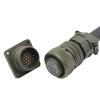 14S-6 Servo Motor 7-Pin Circular Connector, Waterproof Ms3106A 3106A14S-6S Aluminum Alloy Socket, Threaded Anti-Slip Plug for Secure Long-Term Use view 1