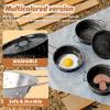Veitch fairytales Kids Play Kitchen Toy Accessories Set Toddler Cooking Playset Colorful Stainless Steel Pots and Pans Birthday Gifts for 3+ Girls Boys (New Black) view 4