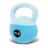 June Garden 5" My First Kettlebell Sensory Toy for Infants  Soft Baby Rattle Toy in Blue  Safe and Easy to Grip  Perfect Baby Shower Gift for Active Parents view 1