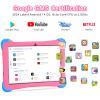 Fivahiva Kids Tablet 10 inch Android 14 with Case for Kid 3-12, Octa-core, 64GB (512GB Expansion), WiFi 6, Parental Controls, Google Kids Space, Great Gift for ToddlerPink view 4