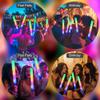 204Pcs Foam Glow Sticks Bulk,Foam Light up Sticks with 3 Modes Colorful Flashing,Light up Foam Sticks,Glow Sticks for Wedding,Glow in The Dark foam Sticks for Wedding, Multi-Item Party Favor Packs view 4