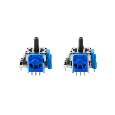 2pcs Replacement Hall Effect 3D Analog Joystick Fit for PS5 PS4 One/Series S X Controller Thumb Sticks Rocker Repair Parts(for P-S5)