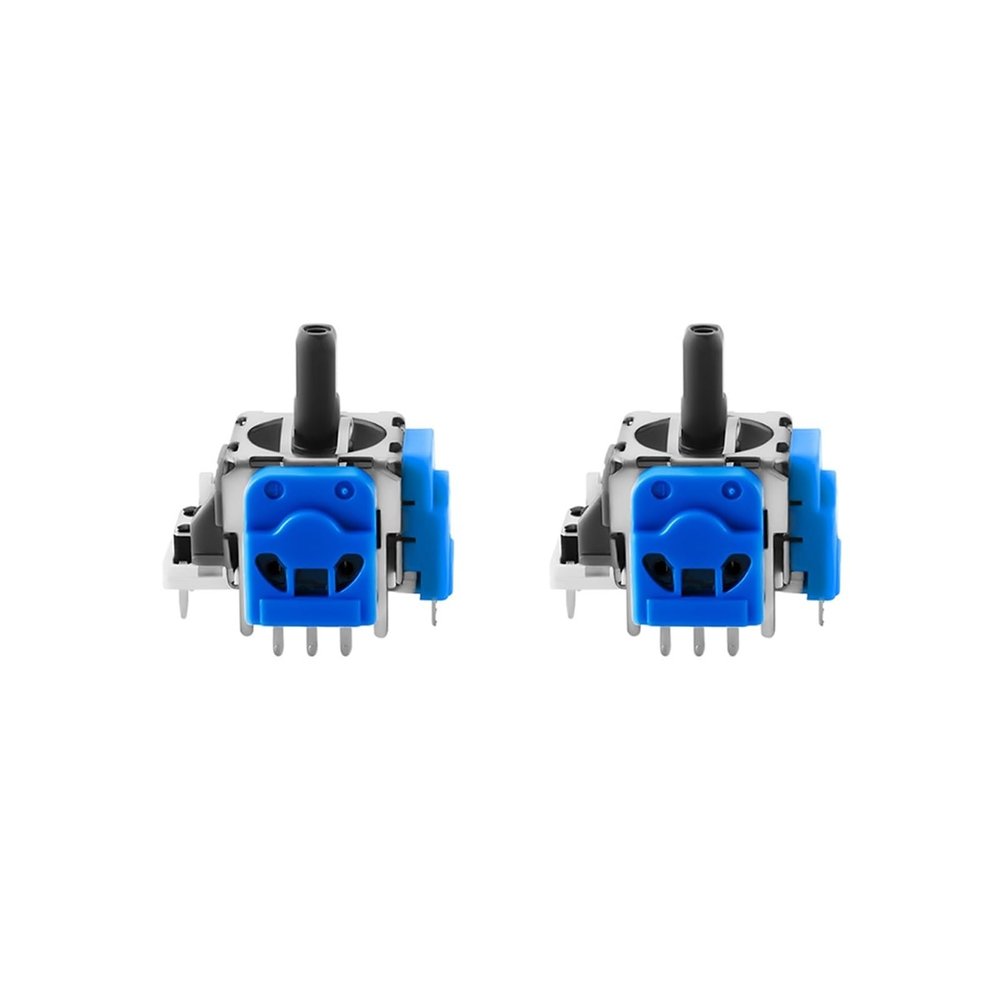 2pcs Replacement Hall Effect 3D Analog Joystick Fit for PS5 PS4 One/Series S X Controller Thumb Sticks Rocker Repair Parts(for P-S5)