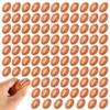 100 Mini Foam Footballs, Stress Balls for Relaxation, Rewards, and Decoration view 1