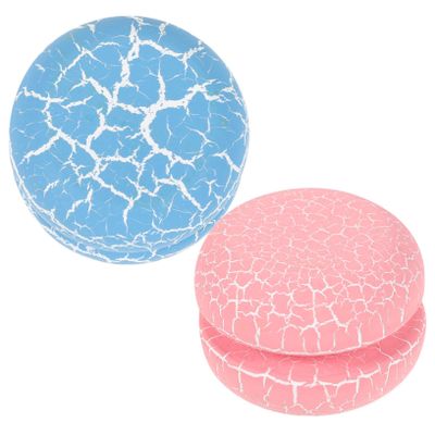 Yardwe 2pcs Wooden for Crack Pattern Early Education for Fun Play Enhances Motor Skills and Hand Eye Coordination