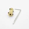 2/2.3/3/3.17/4/5/6mm Motor Shaft Coupling Coupler Connector Sleeve Adapter Brass Transmission Joint for RC Boat Car Airplane(2.3mm to 2.3mm) view 3