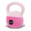June Garden Pink Plush Kettlebell Sensory Toy - Infant Baby Rattle - Soft, Safe & Easy to Grip - Perfect view 1