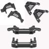 CNC Aluminum Front Rear Shock Absorber Bracket Bumper Mount for 1/6 RC Crawler Axial SCX6 Jeep JLU Wrangler Upgrade Accessories(Rear Shock Hoops) view 2