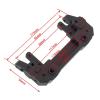 CNC Aluminum Front Rear Shock Absorber Bracket Bumper Mount for 1/6 RC Crawler Axial SCX6 Jeep JLU Wrangler Upgrade Accessories(Rear Shock Hoops) view 4