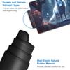 for TCG Playmat with Waterproof Storage Bag and 6 Dice, Non-Slip Rubber Base for MTG Playmat with Zones, 24 x 14 inches Trading Card Game Mat Board Game Desk Mat, Glowing Wolf Pattern view 4