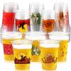 100Pcs Western Cowboy Plastic Cups,12 OZ Disposable Cowboy Themed Drinking Cups for Western Themed Parties, Tailgate Events,Wedding Birthday Party Supplies Decorations Favors view 1