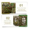 Military Pop Up Play Tent - Collapsible Army Indoor Outdoor Camouflage Playhouse Hunting Toy for Kids view 2