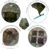Military Pop Up Play Tent - Collapsible Army Indoor Outdoor Camouflage Playhouse Hunting Toy for Kids view 3