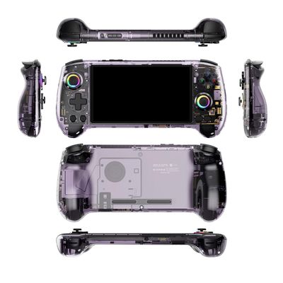 ConsoleXpress RG557 Retro Handheld Gaming Console, 5.48-Inch 1920*1080 AMOLED Screen Android 14 System 12+256G+128G Built-in 4000+ Games Portable Rechargeable Arcade Video Game Consoles