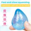 12 Pcak Fidget Stress Balls, Slow Rising Stress Ball for Kids Adults,Hand Therapy Sensory Squishy Ball,Bulk Squishy Squeeze Ball Set and Birthday Party view 4