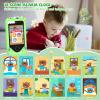 Kids Smart Phone for Girls Gifts - Toddler Christmas Birthday Gift for Age 3 4 5 6 Year Old, Kids Cell Phone Toy with Touchscreen, Dual Cameras, Learning, Kid Mp3 Player, Games with 32 GB Card view 3