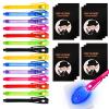 EODVICS 14 Pack Invisible Ink Pens for Kids Ages 3+ with 14 Detective Notebooks Spy Pen Set with UV Light, Classroom Prizes, Birthday Party Favors view 1