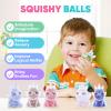 12 Pack Fidget Stress Balls for Kids Adults, Stress Relief Stress Ball, Bulk Squishy Squeeze Ball Set and Birthday Party Favors view 4