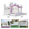15x15FT White Inflatable Bounce House for Kids & Adults - Heavy Duty PVC White Jumping Castle with Slide, Ball Pit & 1100W Blower, Wedding, Birthday Party, Baptism Decor view 3