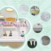 15x15FT White Inflatable Bounce House for Kids & Adults - Heavy Duty PVC White Jumping Castle with Slide, Ball Pit & 1100W Blower, Wedding, Birthday Party, Baptism Decor view 4