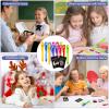 EODVICS 12 Pack Invisible Ink Pens with UV Light & Spy Notebooks for Kids view 4