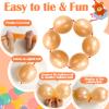 105pcs Linking Balloons 6 Inch Champagne Gold Quick Link Balloons for Photo Shoot Gender Raver Anniversary Bridal Christmas Wall Backdrop Baby Shower Birthday Party Carnival Decorations view 3