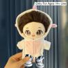 20cm (7.8 inch) Plush Doll Clothes Set - Onesie Pajamas with Shoes, Cute 2-Piece Outfit for Anime Plushies, Kawaii Doll Costume (No Doll Included) Only for Ages 14+ Use (White Unicorn) view 2