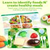 Coogam Pretend Play Food Kitchen Accessories for Kids, Fake Fruits Meats Vegetables Cutting Food with Shopping Storage Basket for Preschool Activities, Daycare Educational Toy for 3 4 5 Years old Kids view 4