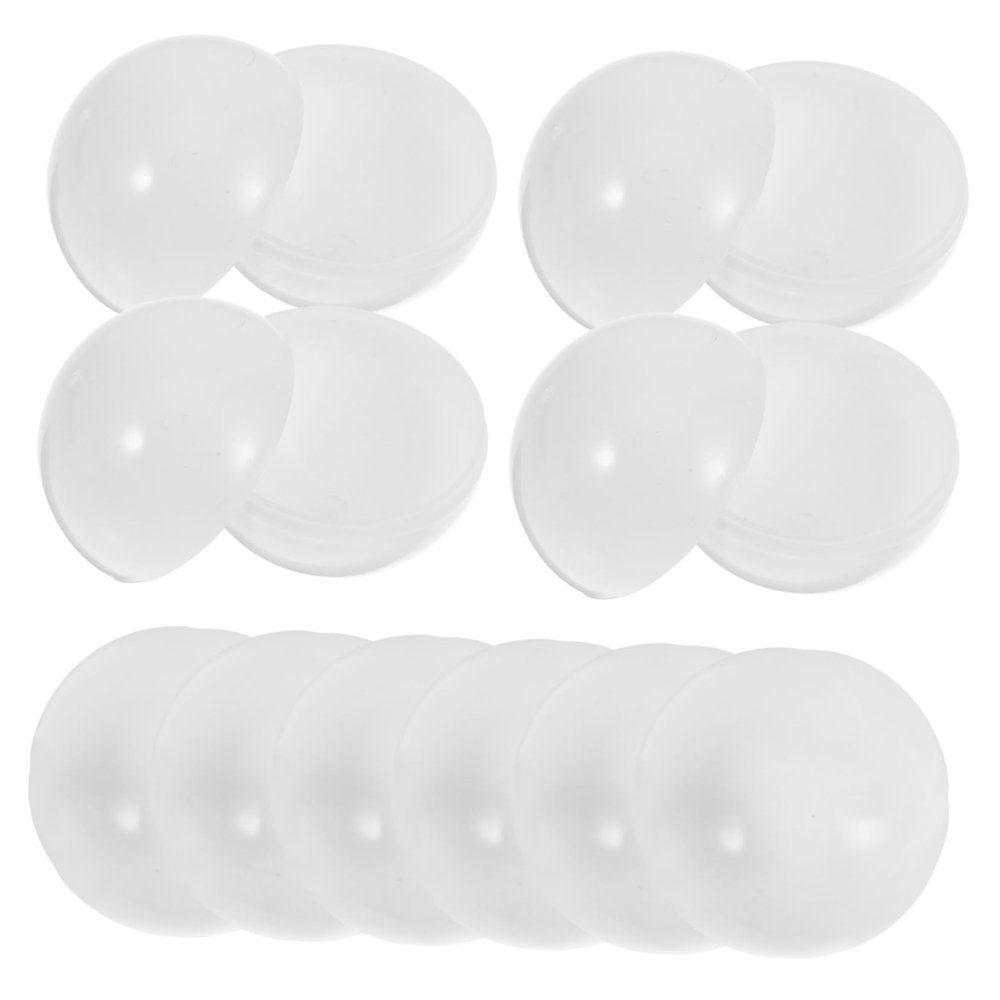 Garneck 30 Count Hollow Bingo Raffle Balls - Openable Round Plastic Balls for Bingo Games - Party Activities and Raffle Drawings for Filling with Treats or Prizes