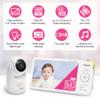 VTech Video Baby Monitor, Advanced HD Plus, 5.5-Inch HD IPS Screen view 2