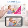 VTech Video Baby Monitor, Advanced HD Plus, 5.5-Inch HD IPS Screen view 3