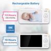 VTech Video Baby Monitor, Advanced HD Plus, 5.5-Inch HD IPS Screen view 4