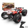 Carox Remote Control Car, 2.4GHz 26KM/H High Speed RC Car, 1:18 Off-Road Monster Truck with LED Lights, Proportional Throttle & 1800mAh Rechargeable Batteries  Ideal Gift for Boys 6+ view 1