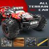 Carox Remote Control Car, 2.4GHz 26KM/H High Speed RC Car, 1:18 Off-Road Monster Truck with LED Lights, Proportional Throttle & 1800mAh Rechargeable Batteries  Ideal Gift for Boys 6+ view 2