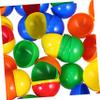 Garneck 50 Pcs 15 Inch Refillable Plastic Raffle Balls - Openable Capsule Balls for Bingo Games - Party Activities and Vending Use Colorful Drawing Balls for Entertainment and Fun view 3