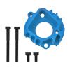 DYNWAVE 1/10 RC Car Motor Mount Accessory Portable Easy to Install High Performance Aluminum Alloy Direct Replaces for CW01 Lunchbox, Blue view 1