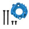 DYNWAVE 1/10 RC Car Motor Mount Accessory Portable Easy to Install High Performance Aluminum Alloy Direct Replaces for CW01 Lunchbox, Blue view 3