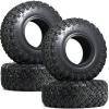 2.2 RC Crawler Tires 4pcs All Terrain Super Grip Soft Rubber, 125mm Height, Fit for TRX4 Sport, Redcat Everest 10, Axial SCX10 Capra 4WS RBX10 Ryft, RC Off-road Tires w/Foam Inserts view 1
