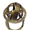 ALFAMART HT "Antique-Style Brass Armillary Sphere with Zodiac Engravings  Handcrafted Celestial Globe Model for Astronomical and Astrological Exploration" view 4