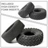 1.9" Crawler Tires 120 * 43mm V-Groove Tread Rock Terrain Climbing Tires for 1/10 Axial SCX10, TRX4, Redcat Gen8, FCX10, UTB18 RC Crawler Car Off-Road Tire(4-Pack) view 3